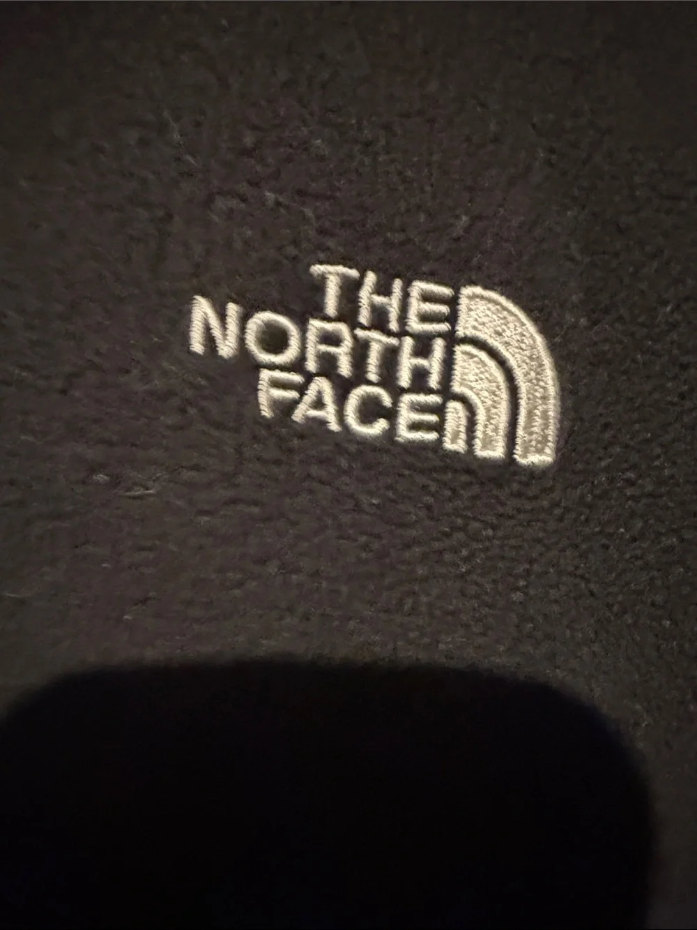 The North Face Mens Medium Black Fleece 1/4 Zip Pullover Sweater Jacket